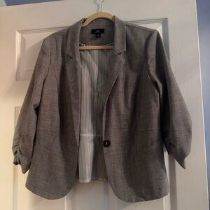I.N. San Francisco Charcoal Blazer